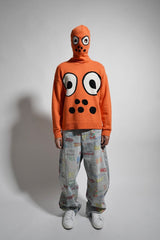 ORANGE MONSTER SKI MASK