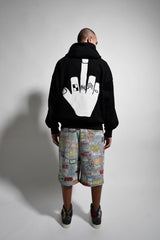 HA HOCKEY MASK FULL ZIP UP HOODIE