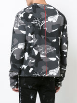 EYEZ OF DA WORLD CAMO CREWNECK