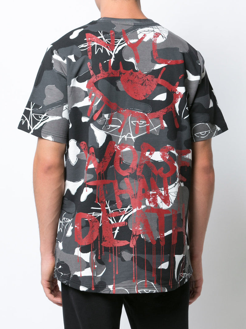 EYEZ ON DEATH CAMO TEE