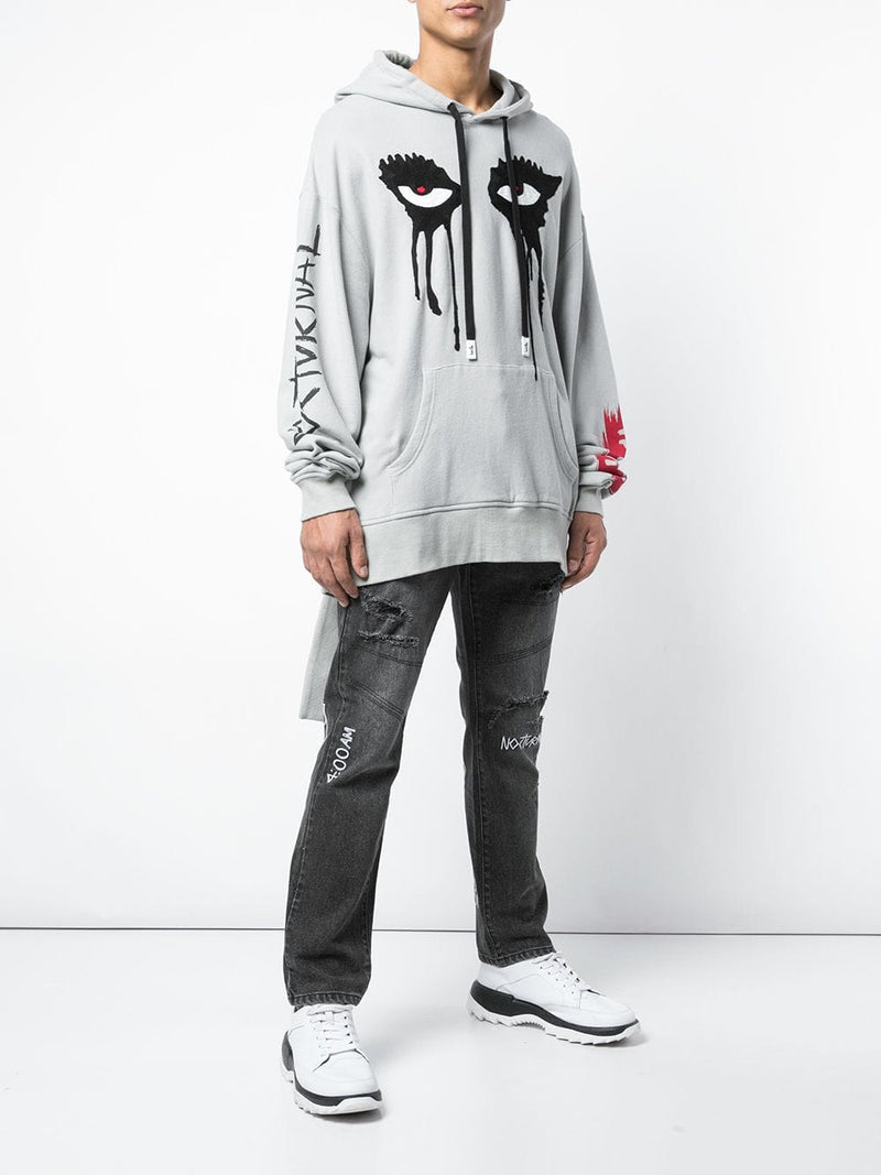 NYC DESTRUCTED HOODIE
