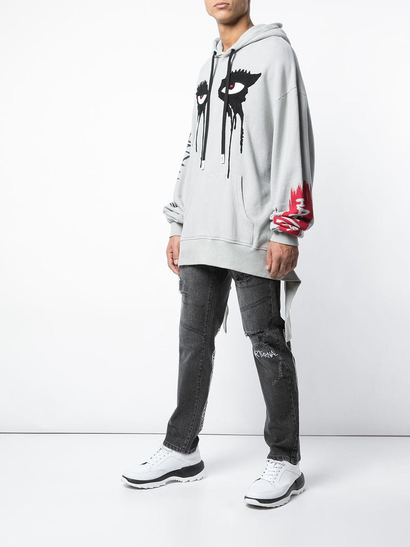 NYC DESTRUCTED HOODIE