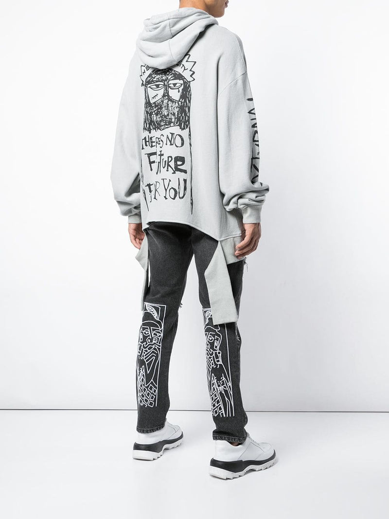 NYC DESTRUCTED HOODIE