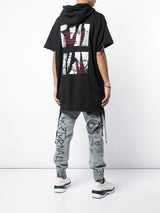 TORN AWAY S/S HOODIE