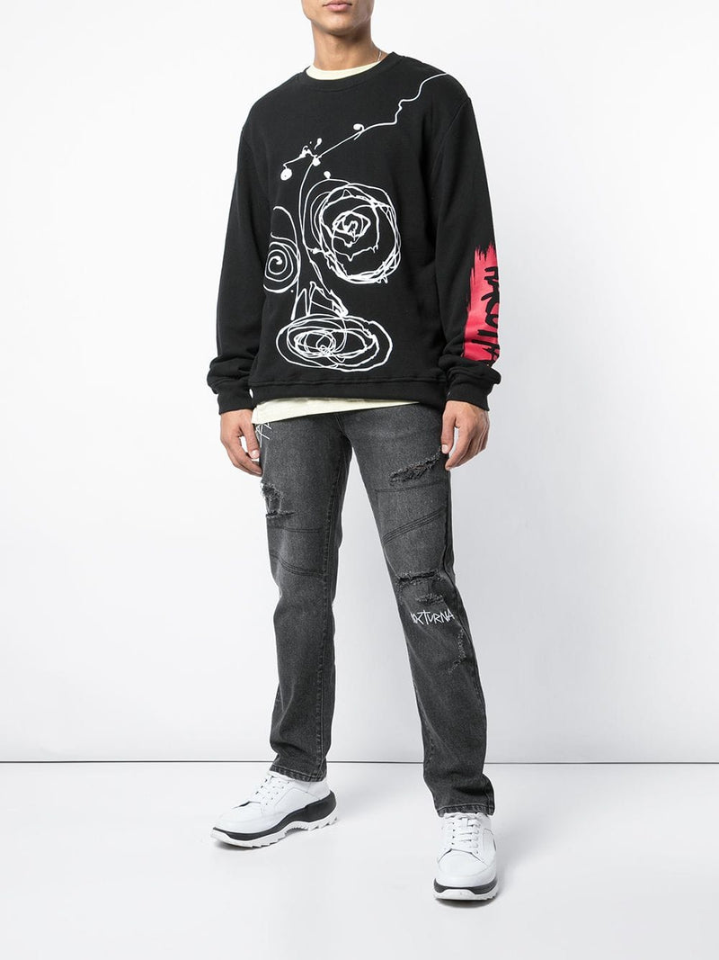 DRIPPY CREWNECK