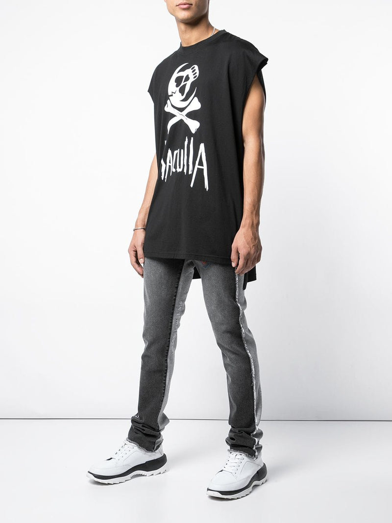 SKULLZ SLEEVELESS TEE