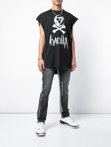 SKULLZ SLEEVELESS TEE