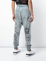 FELON DROP CROTCH WOVEN PANT