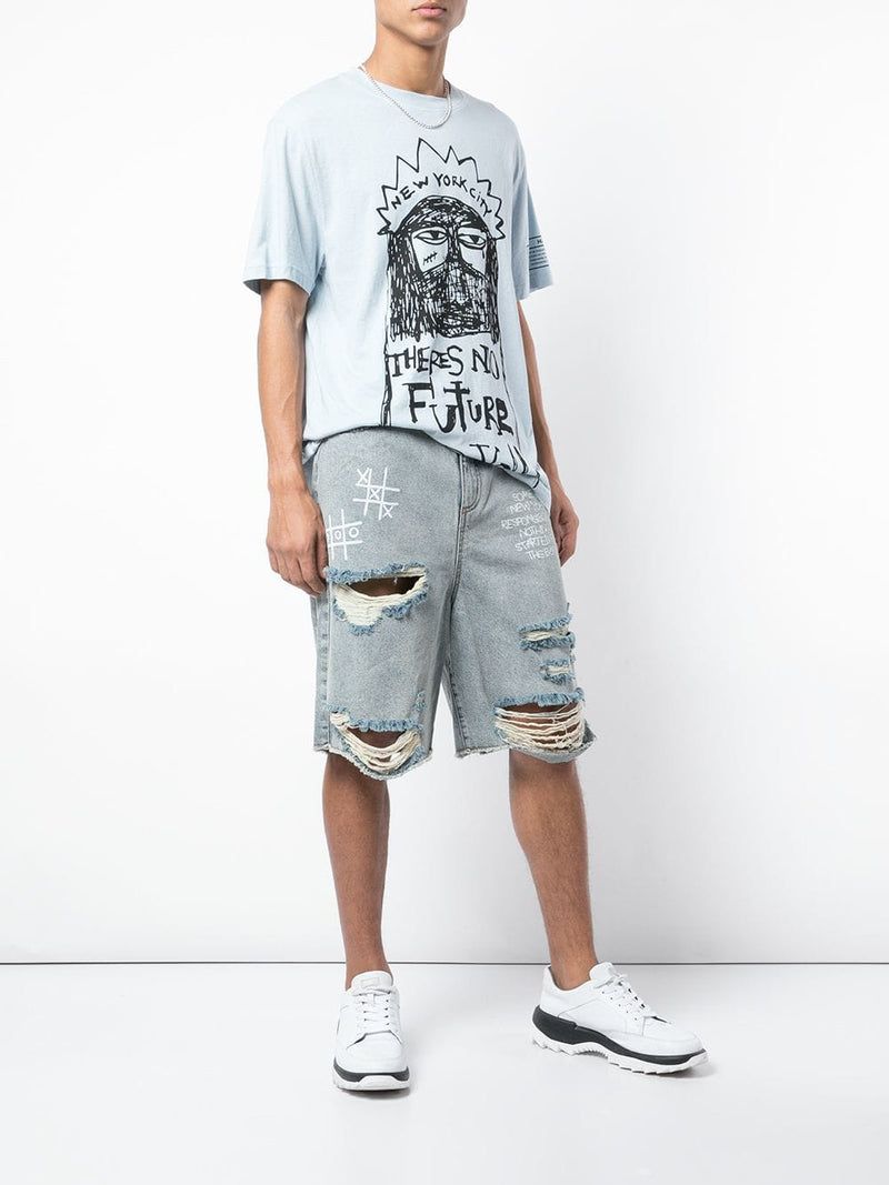SOME REAL NEW YORK SHIT DENIM SHORT