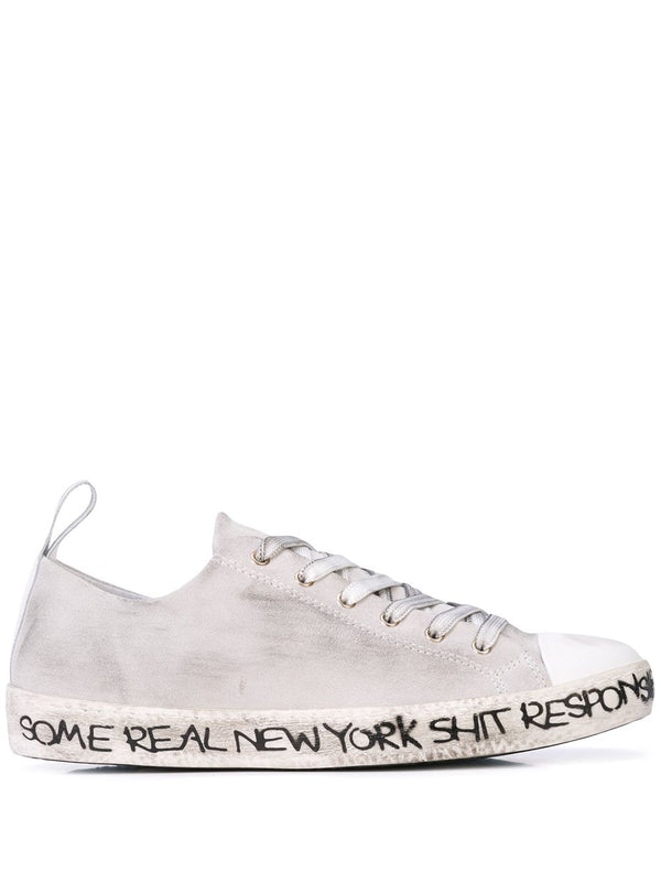 SOME REAL NEW YORK SHIT SNEAKER WHITE