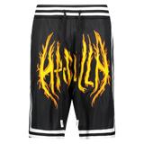 HAC ON FIRE BASKETBALL SHORT BLACK