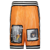 CITY ON FIRE BASKETBALL SHORT ORANGE