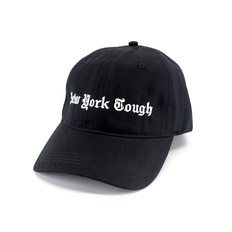 NEW YORK TOUGH DAD HAT BLACK