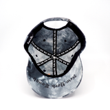 EYES ON FIRE DAD HAT BLACK/WHITE TIE DYE