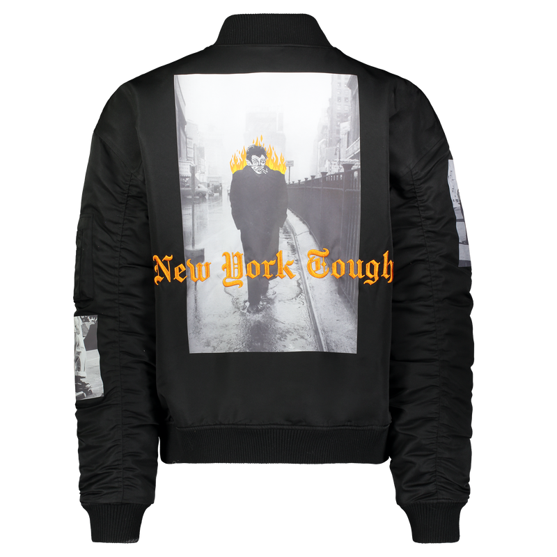 NEW YORK TOUGH BOMBER BLACK