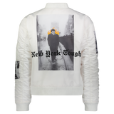 NEW YORK TOUGH BOMBER OFF WHITE