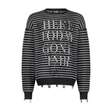 HERE TODAY GONE TMR KNITTED SWEATER