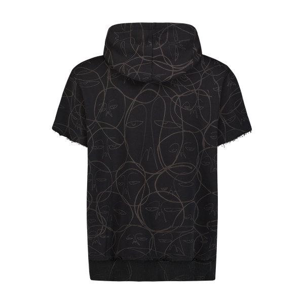 ONE OF A KIND LASER SHORT SLEEVE HOODIE