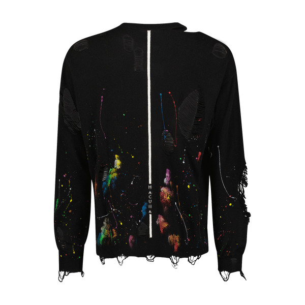 GLITCHED HACULLA KNITTED SWEATER