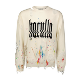 GLITCHED HACULLA KNITTED SWEATER