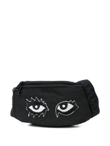 SIGNATURE EYES FANNY PACK BLACK