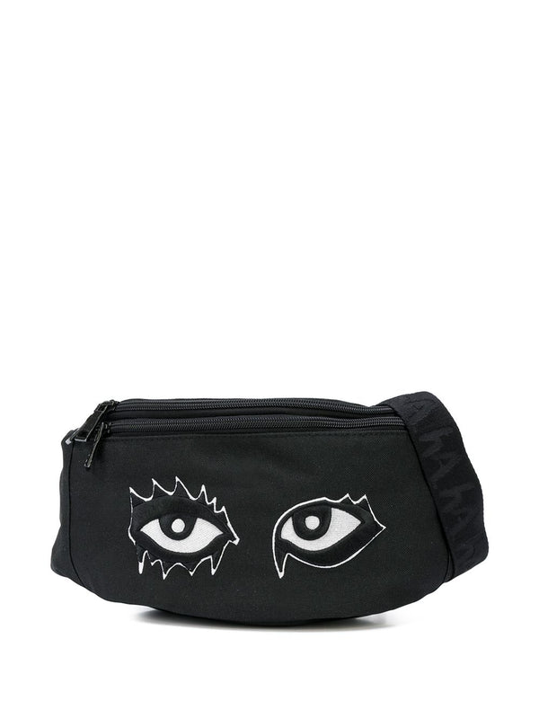 SIGNATURE EYES FANNY PACK BLACK