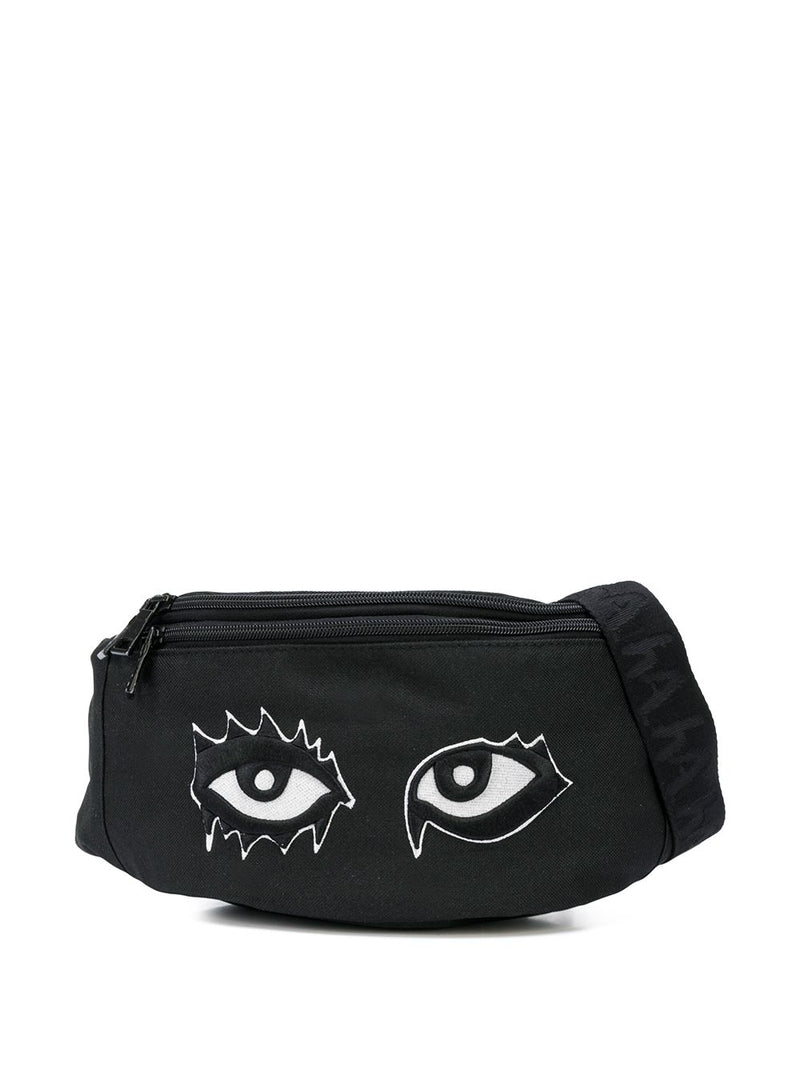 SIGNATURE EYES FANNY PACK BLACK