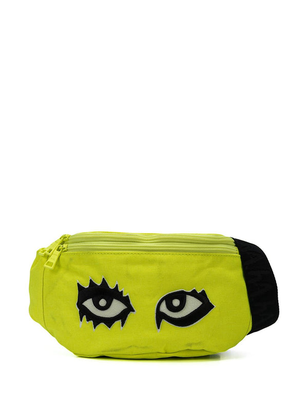 SIGNATURE EYES FANNY PACK LIME YELLOW