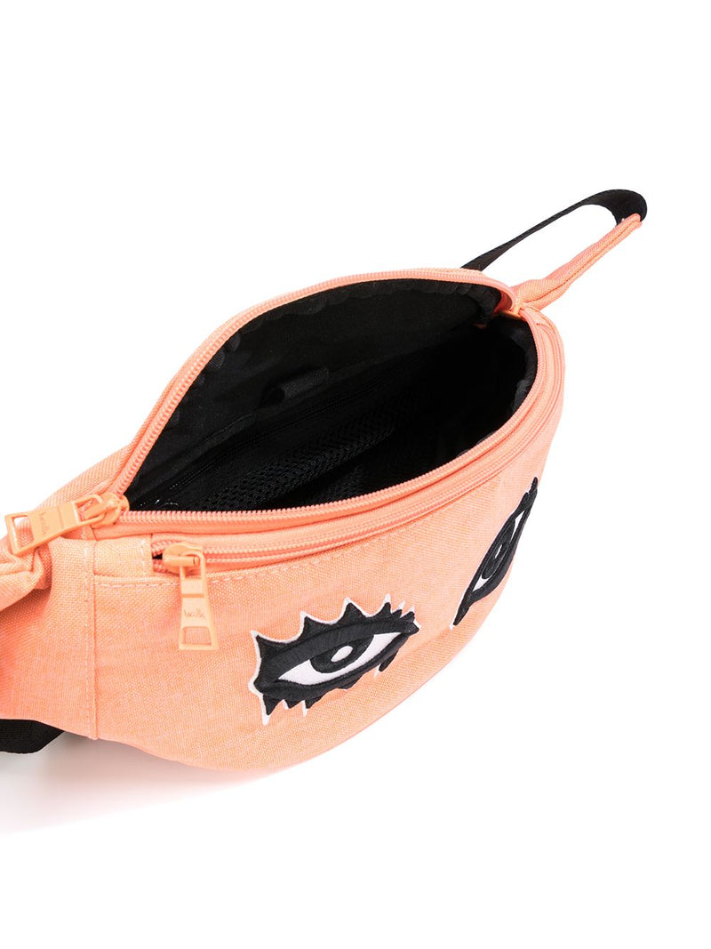 SIGNATURE EYES FANNY PACK CORAL
