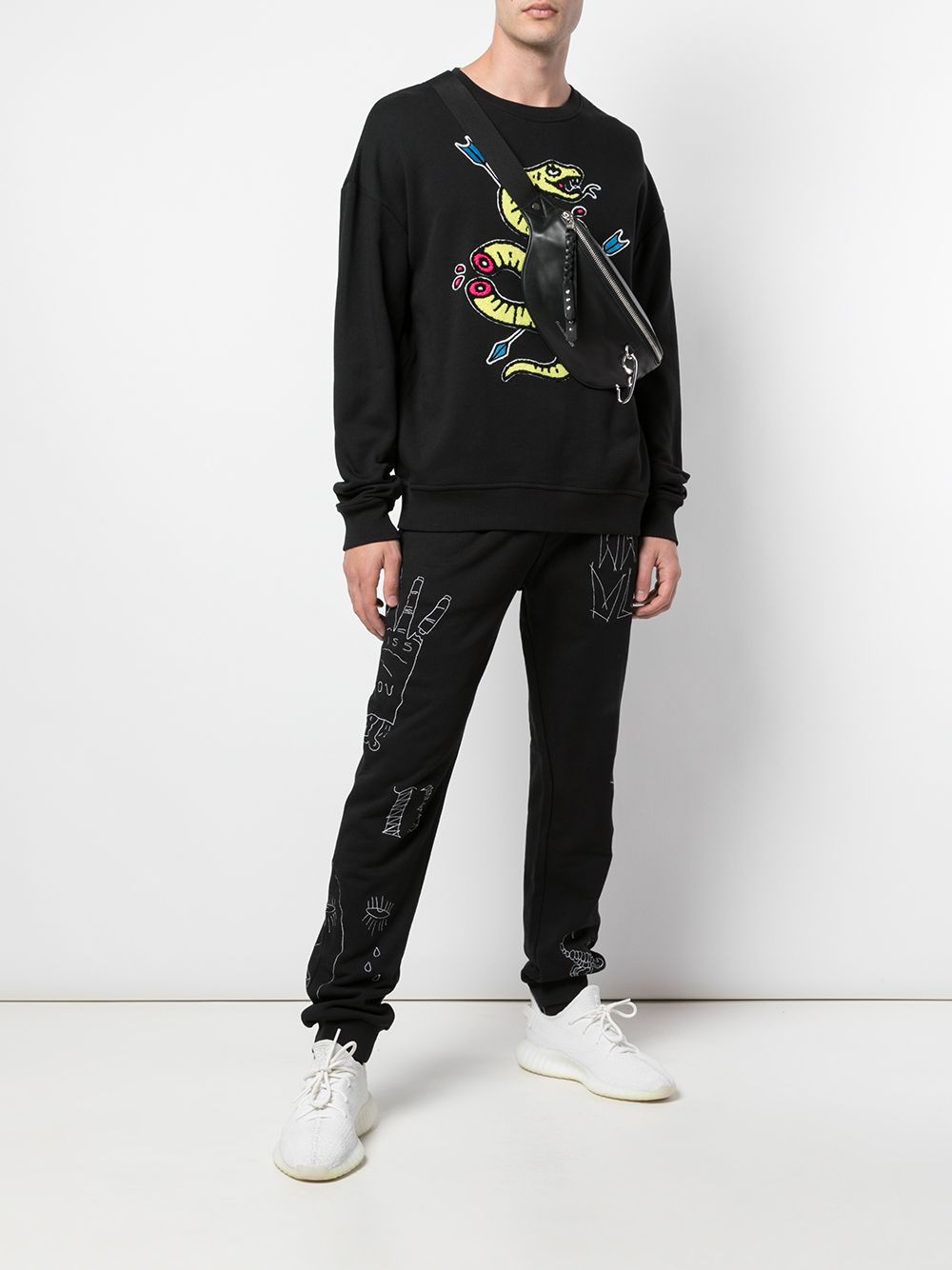 最終値下POPPY Heart tulle sweatshirt (black) Heart tulle sweatshirt (black) – POPPY