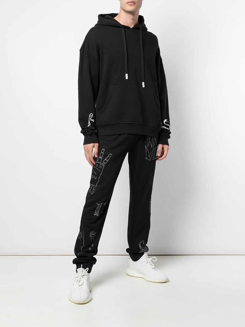 WEBBED UP JOGGER BLACK