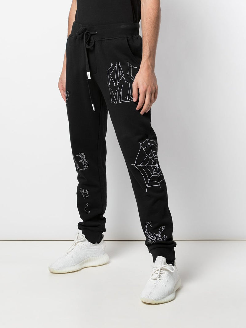 WEBBED UP JOGGER BLACK