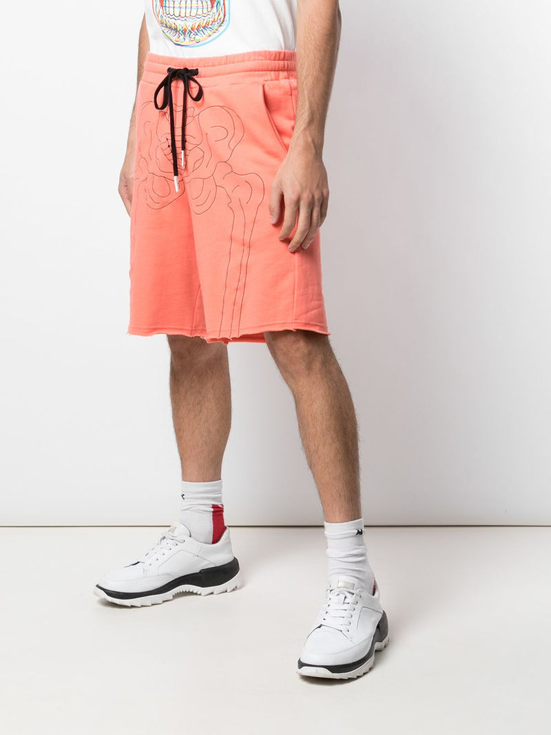 ANATOMY KNIT SHORT CORAL