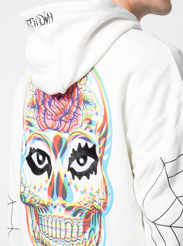 オフホワイト PASCAL SKELETON HOODIE クロスアロー パーカ オフホワイト PASCAL SKELETON HOODIE クロスアロー パーカ オフ