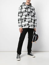 WATCHING YOU DROP SHOULDER HOODIE OFF-WHITE