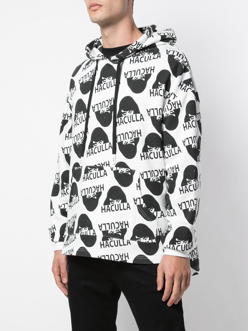 WATCHING YOU DROP SHOULDER HOODIE OFF-WHITE