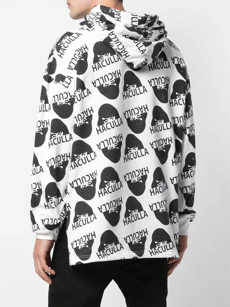 WATCHING YOU DROP SHOULDER HOODIE OFF-WHITE