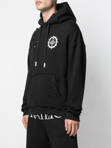 POISON DROP SHOULDER HOODIE BLACK