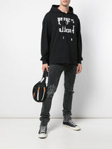 MOTHER DROP SHOULDER HOODIE BLACK