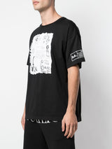 HACULLA NOTEBOOK DROP SHOULDER TEE BLACK