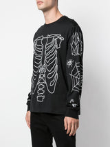 RIBBED LONG SLEEVE TEE BLACK
