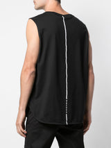 CREST TANK TOP BLACK