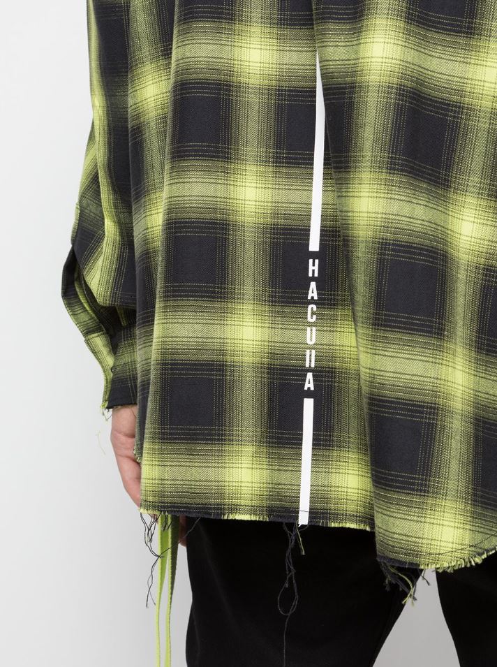 SIGNATURE EYES WOVEN SHIRT YELLOW/BLACK PLAID