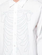 TATTED HACULLA WOVEN SHIRT OFF-WHITE