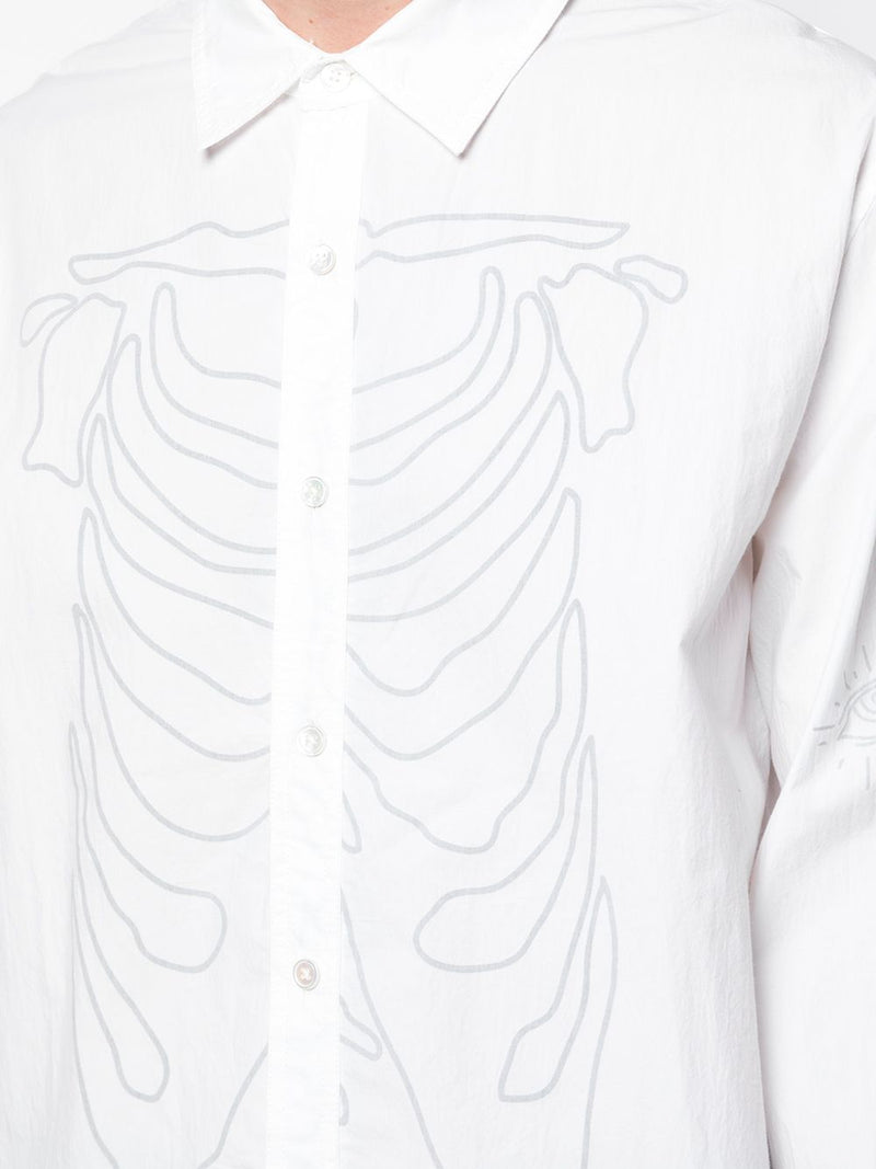 TATTED HACULLA WOVEN SHIRT OFF-WHITE