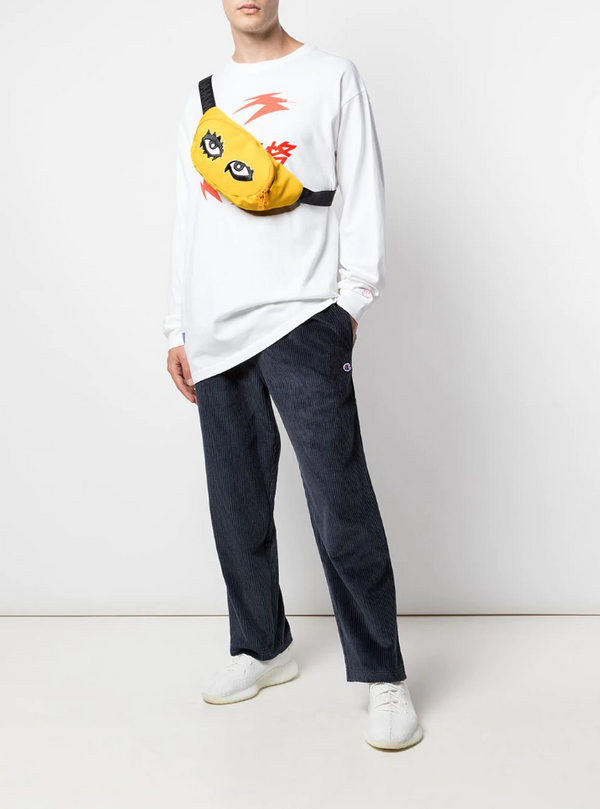 SIGNATURE EYES FANNY PACK YELLOW