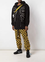 BLURRY WOVEN JOGGER YELLOW