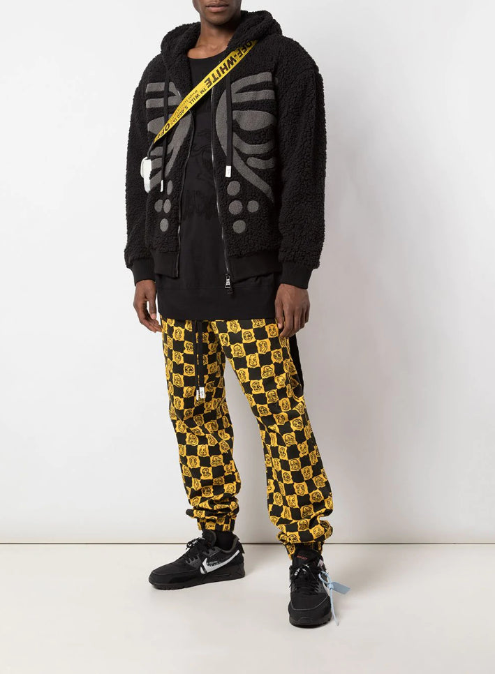 BLURRY WOVEN JOGGER YELLOW