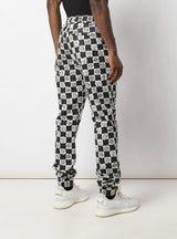 BLURRY WOVEN JOGGER WHITE