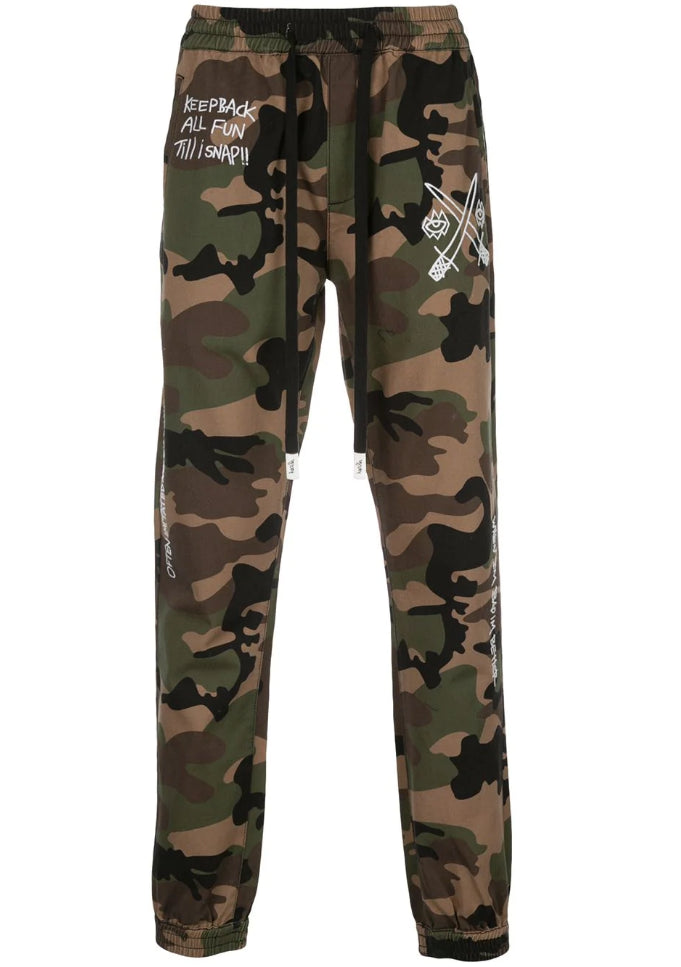 MASK OFF WOVEN JOGGER